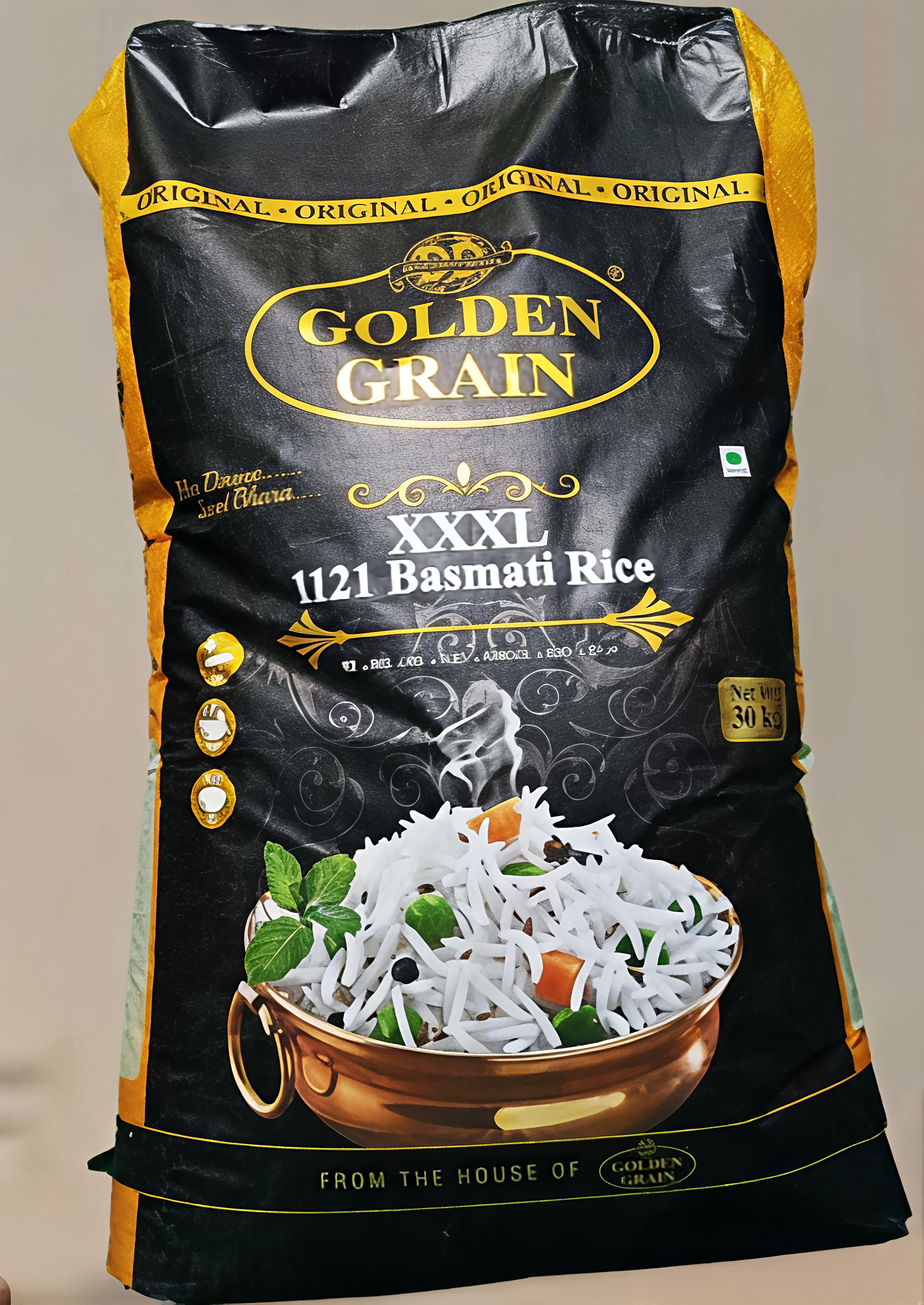 Golden Grain Basmati Rice-30kg