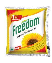 Freedom Refined Sunflower Oil 500 ml