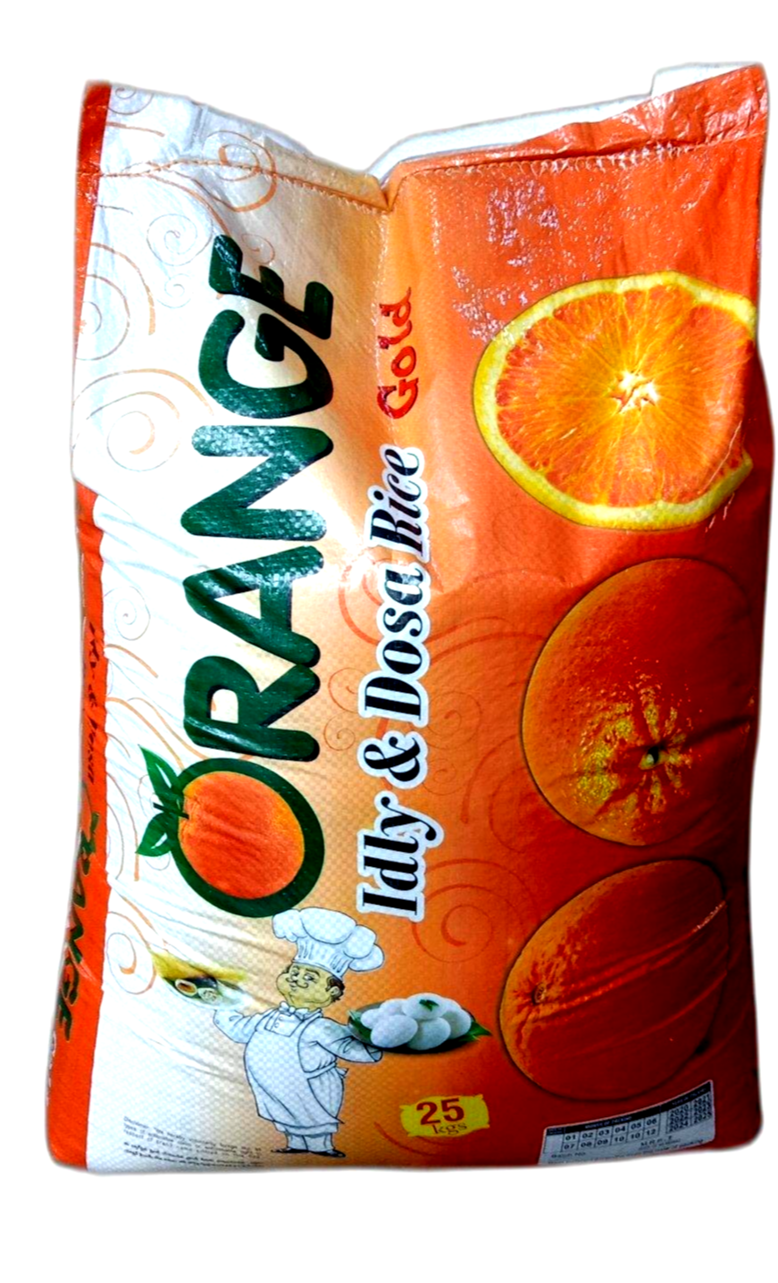 Orange Idli Rice 26kg bag