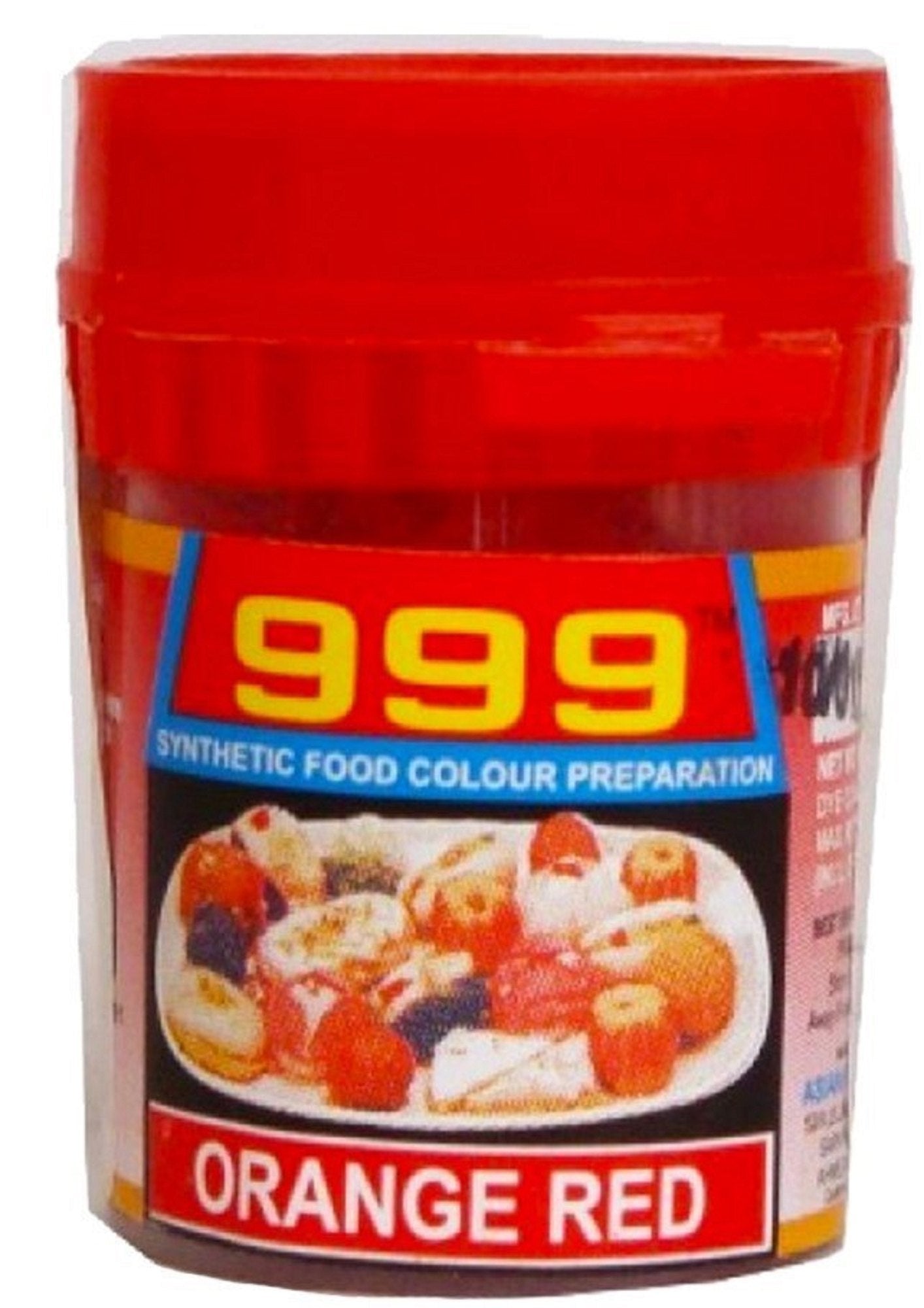 999 Food Color (Orange Red)